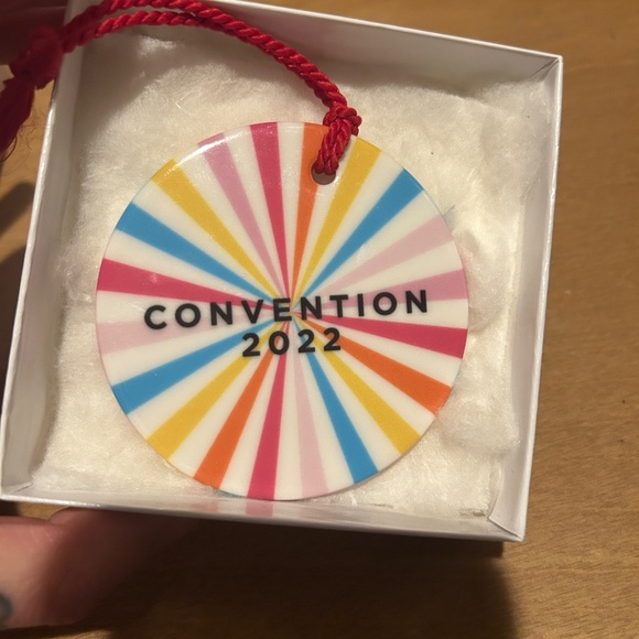 Avon 2022 Convention Christmas Ornament with Tassel - Picture 2 of 4